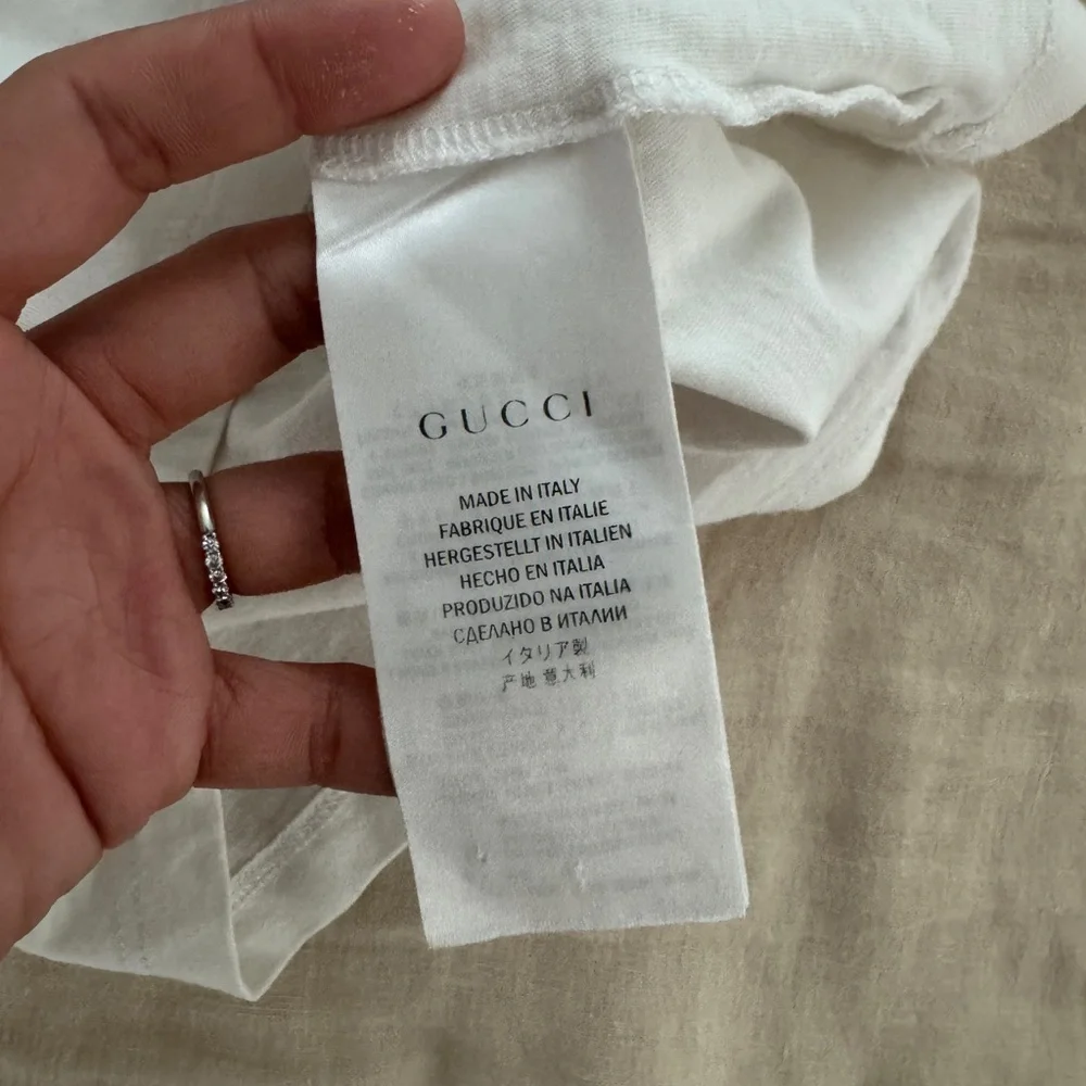 Gucci Mens Slim Fitted Tshirt